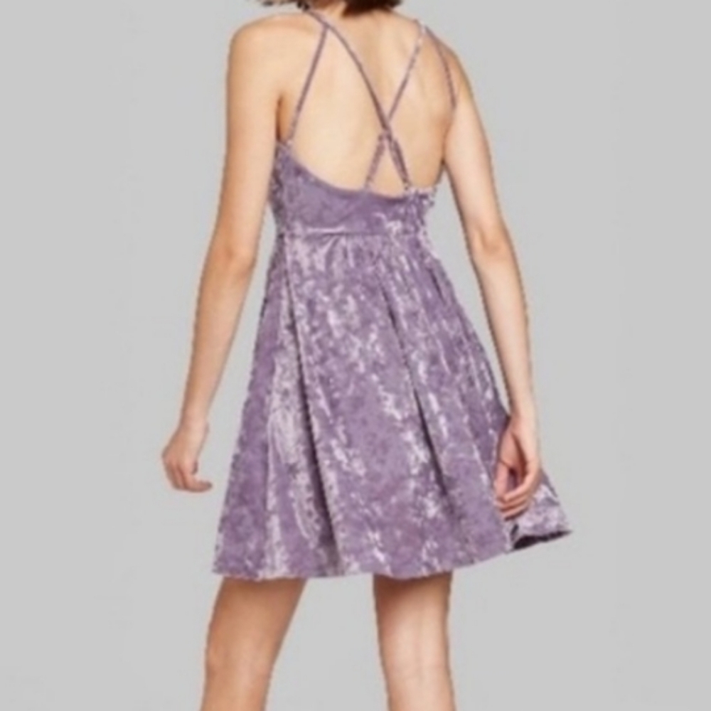 Wild Fable Crushed Velvet Dress